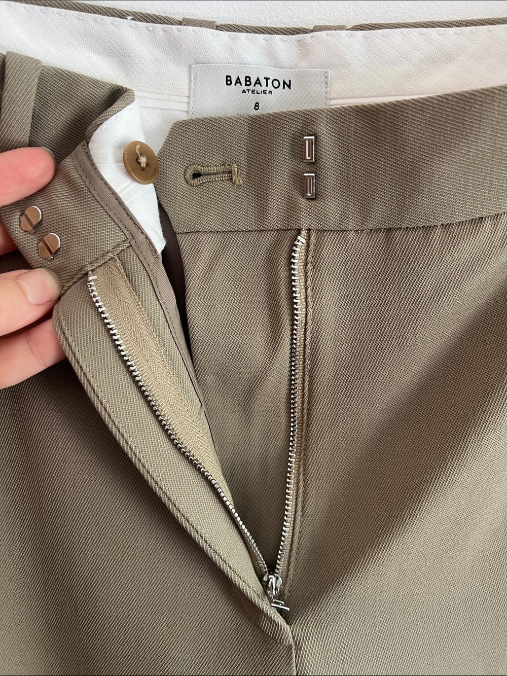 Babaton Pants Agency - Laine City Olive